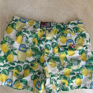 MC2 Boy’s Lemon Print swim shorts Sz 8